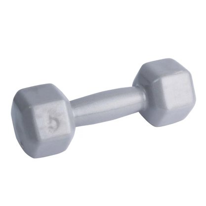 Halter Acte Sports Sextavado Emborrachado 5kg Unissex S60