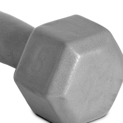 Halter Acte Sports Sextavado Emborrachado 5kg Unissex S60