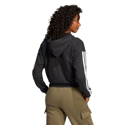 Jaqueta Adidas 3 Stripes com Capuz Feminina JE0052