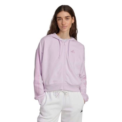 Jaqueta Adidas 3 Stripes com Capuz Feminina JE0053