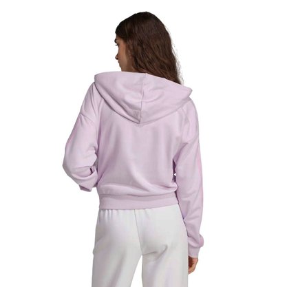 Jaqueta Adidas 3 Stripes com Capuz Feminina JE0053