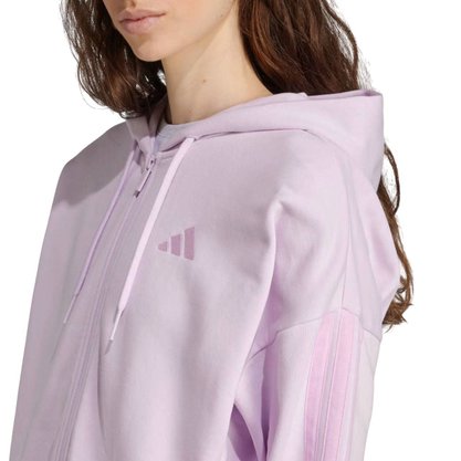 Jaqueta Adidas 3 Stripes com Capuz Feminina JE0053