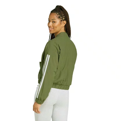 Jaqueta Adidas Bomber 3 Stripes Feminina JD5320