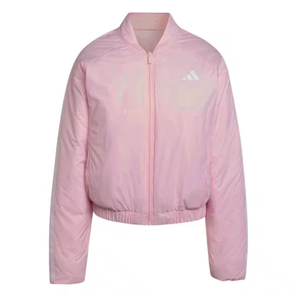 Jaqueta Adidas Bomber Essentials 3 Stripes Feminina KH4257