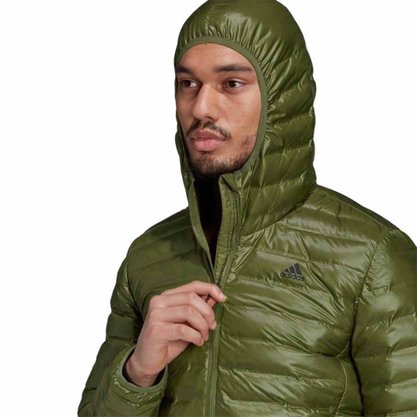 Jaqueta Adidas Capuz Down Varilite Masculina GT9222