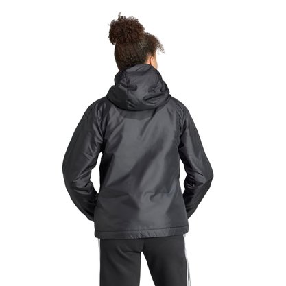 Jaqueta Adidas Capuz Insulated Ess 3 Stripes Feminina IN3288