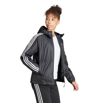 Jaqueta Adidas Capuz Insulated Ess 3 Stripes Feminina IN3288