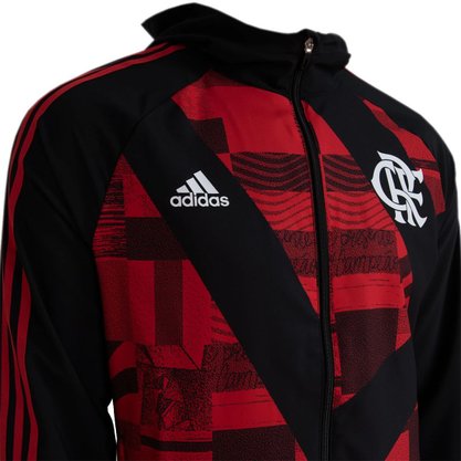 Jaqueta Adidas Corta-Vento CR Flamengo Masculina HS5241