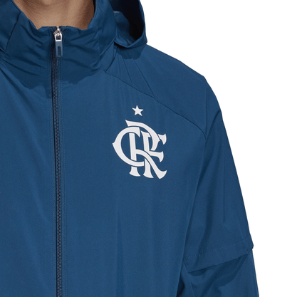 Jaqueta Adidas Flamengo Treino Chuva 20/21 Masculina FH7569