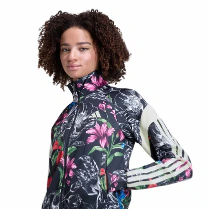 Jaqueta Adidas Flores Farm Feminino KX0042