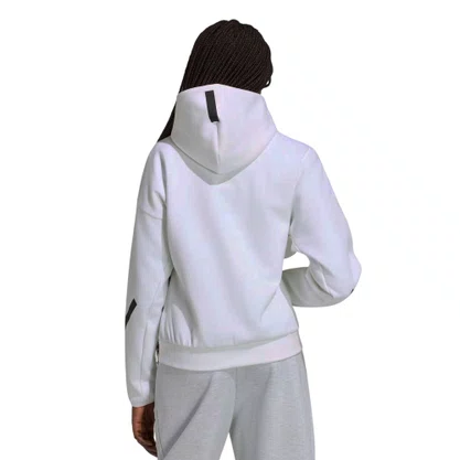 Jaqueta Adidas Moletom C/Capuz Forma P Feminina KF6326