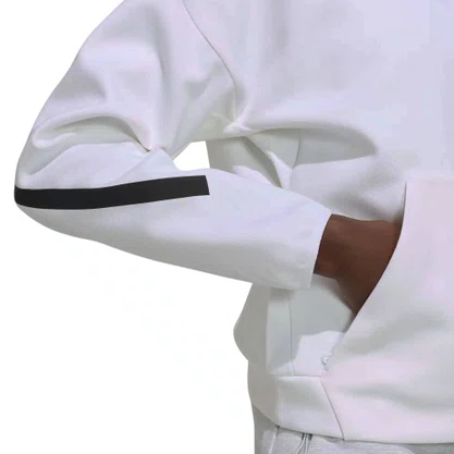Jaqueta Adidas Moletom C/Capuz Forma P Feminina KF6326