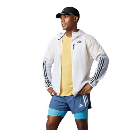 Jaqueta Adidas Own The Run 3 Stripes Masculina IQ3845