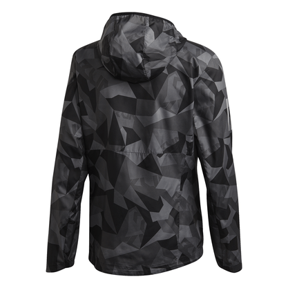 Jaqueta Corta Vento Adidas Own The Run Camo Masculina GC7937