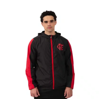 Jaqueta Braziline Flamengo Vento Masculina 00100766113
