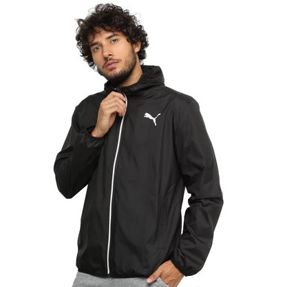 Jaqueta Puma Corta Vento Essentials Masculina 587641-01