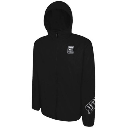 Jaqueta Corta Vento Puma Ess Graphics Masculina 582115-01