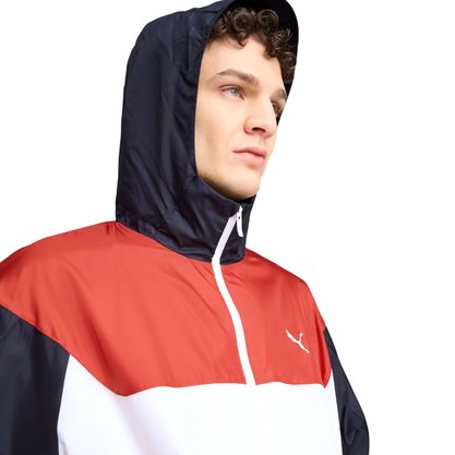 Jaqueta Corta Vento Puma Ess Relaxe Masculina 684626-02