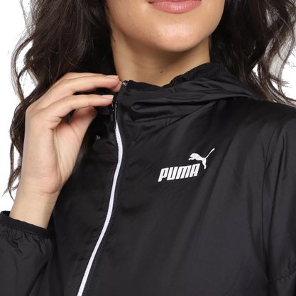 Jaqueta Corta Vento Puma Essentials Solid Feminina 587646-01