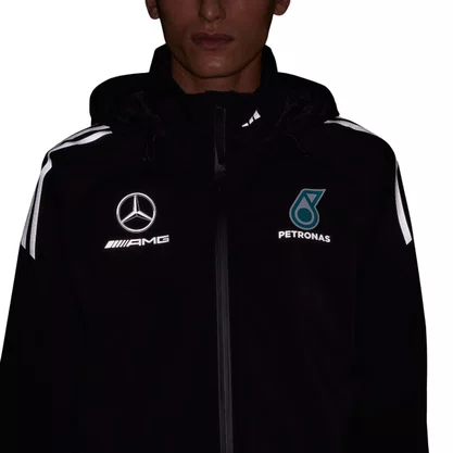 Jaqueta de Chuva Adidas Mercedes Mechanics Masculina JX0760