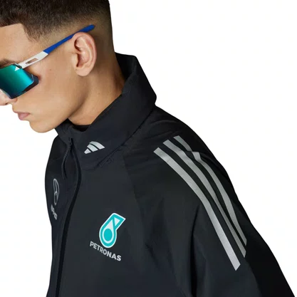 Jaqueta de Chuva Adidas Mercedes Mechanics Masculina JX0760