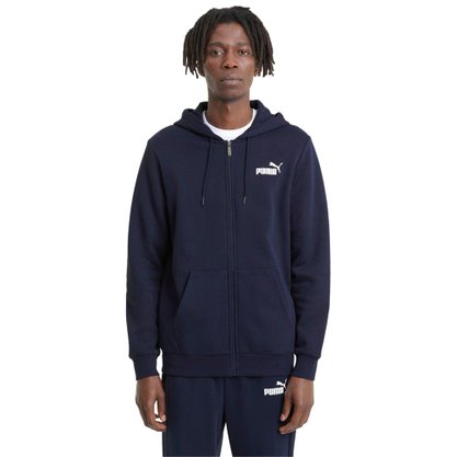 Jaqueta Moletom Puma Ess Small Logo FZ Masculina 586702-06