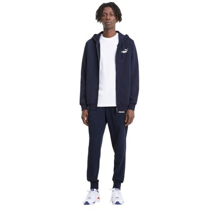 Jaqueta Moletom Puma Ess Small Logo FZ Masculina 586702-06