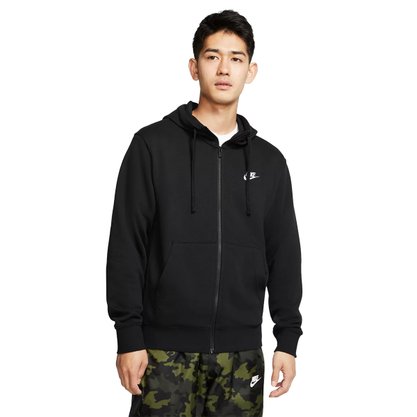 Jaqueta Nike NSW Clube Hoodie Masculino BV2648-010