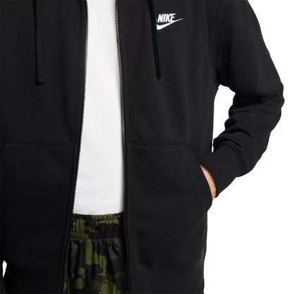 Jaqueta Nike NSW Clube Hoodie Masculino BV2648-010