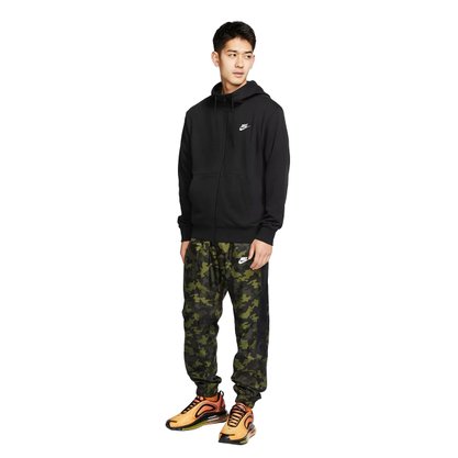 Jaqueta Nike NSW Clube Hoodie Masculino BV2648-010