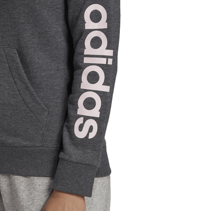 Jaqueta Moletom Adidas Capuz Essentials Logo Feminina GL0793