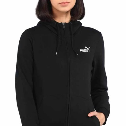 Jaqueta Moletom Puma Essentials Full ZIP Feminina 586811-01
