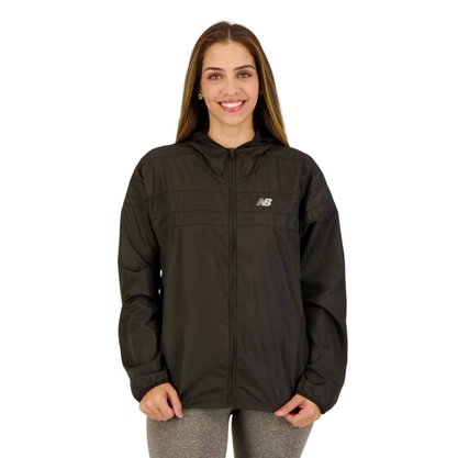 Jaqueta New Balance Corta Vento Accelerate Feminina WJ23236B-BK