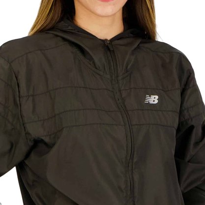 Jaqueta New Balance Corta Vento Accelerate Feminina WJ23236B-BK