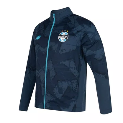 Jaqueta New Balance Grêmio Pré Jogo 2026 Masc MJ831811-MTC