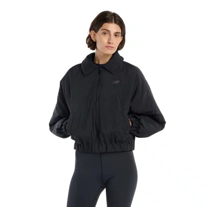 Jaqueta New Balance Woven  Bomber  Feminina  WJ61D8YX-BK