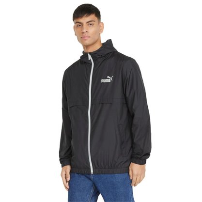 Jaqueta Puma Corta Vento Essentials Masculino 847484-01