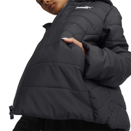 Jaqueta Puma Essentials Hooded Padded Feminina 848940-01