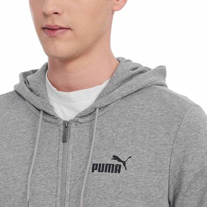 Jaqueta Puma Moletom Essentials Small Logo Masc 586704-03