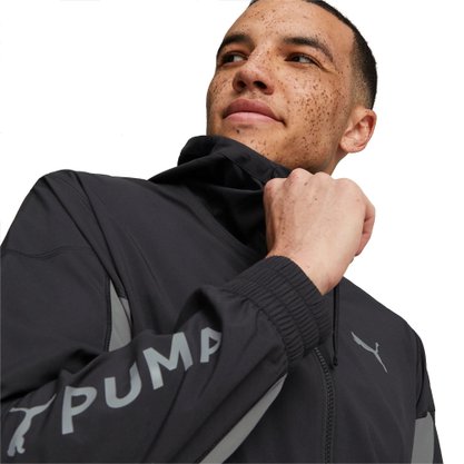 Jaqueta Puma Treino Fit Woven Masculina 522128-01