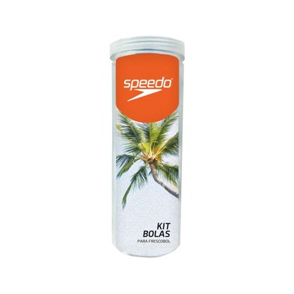 Kit Bolas para Frescobol Speedo Unissex 988140-080