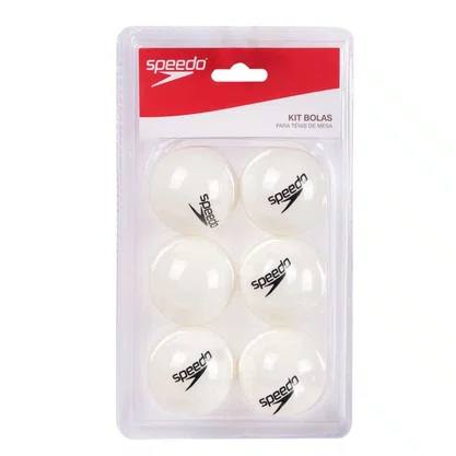 Kit Bolas para Tênis de Mesa Speedo C/6 Uni 989838-001