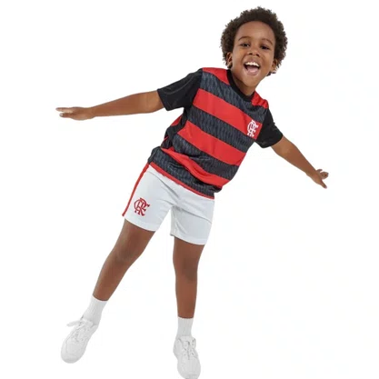 Kit Jogo Infantil Braziline Mini Craque Flamengo 00100627513