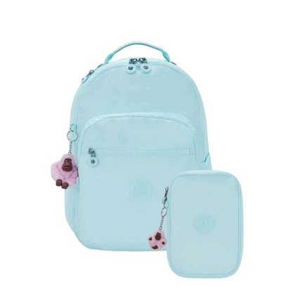 Kit Kipling Mochila e Estojo Unissex