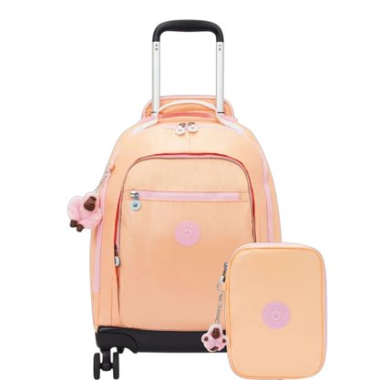 Kit Kipling Mochila e Estojo Unissex