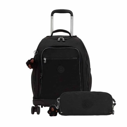 Kit Kipling Mochila e Estojo Unissex