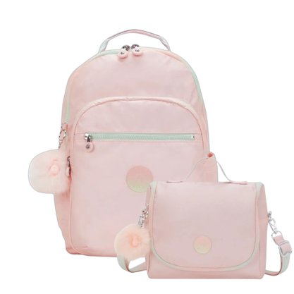 Kit Kipling Mochila e Lancheira Unissex