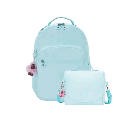 Kit Kipling Mochila e Lancheira Unissex