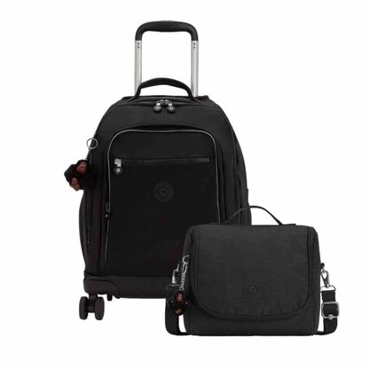 Kit Kipling Mochila e Lancheira Unissex