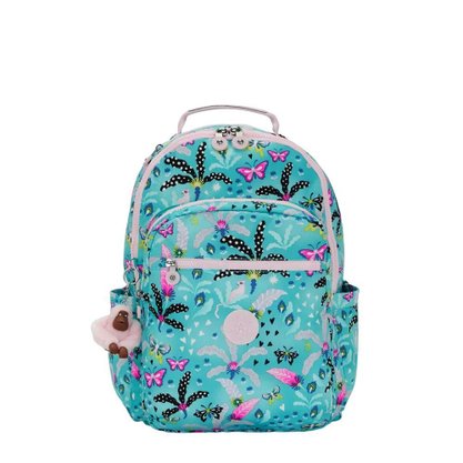 Kit Kipling Mochila, Estojo e Lancheira Unissex